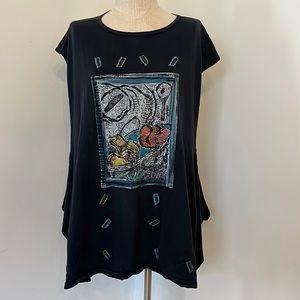 Blue fist dress/tank top